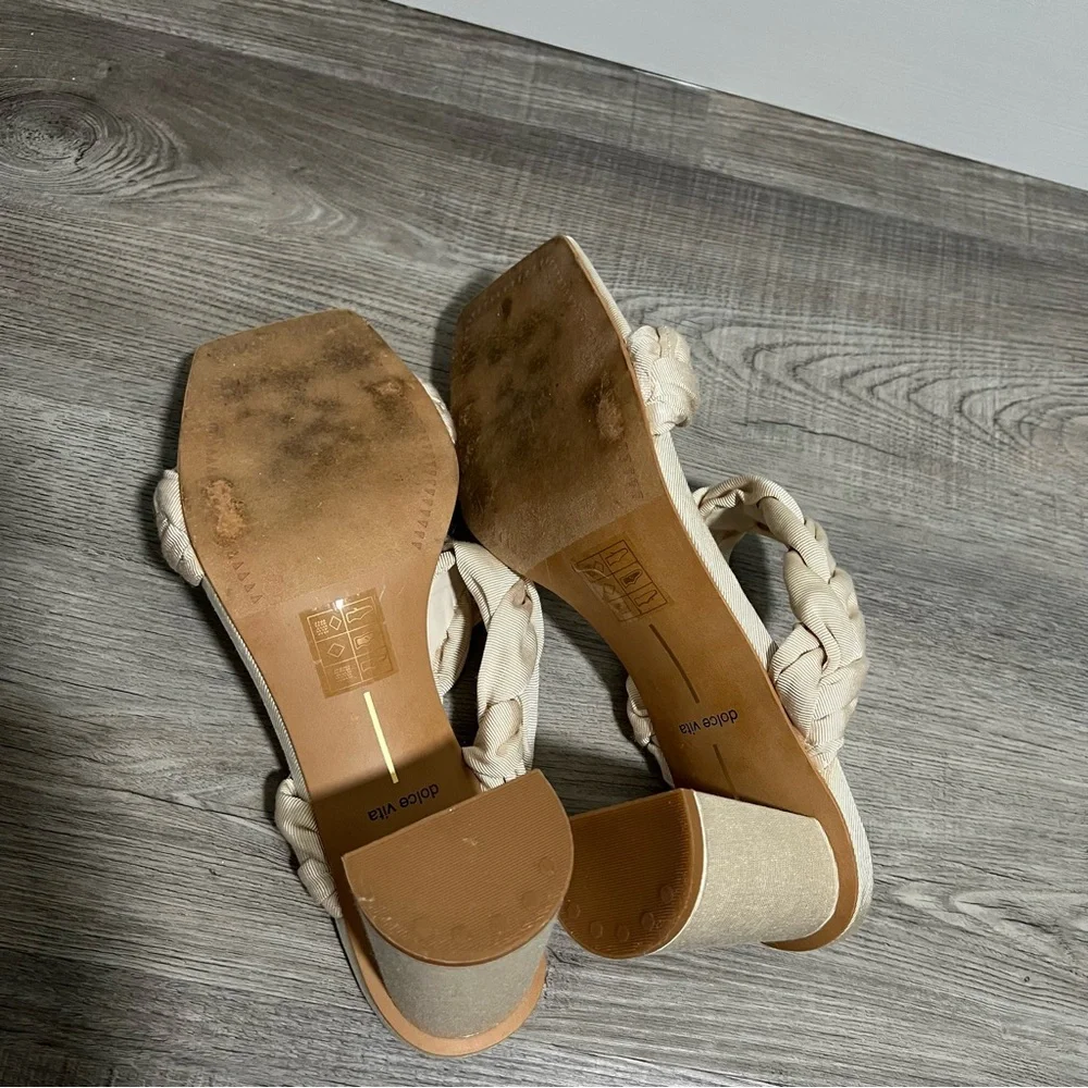 Dolce Vita Pheby Cream Block Heels